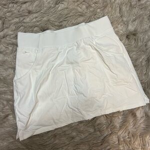 Columbia White Athletic Skort